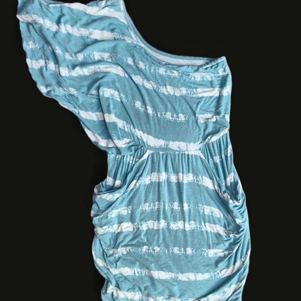 One-Shoulder Dress/Cover-Up by Mudd